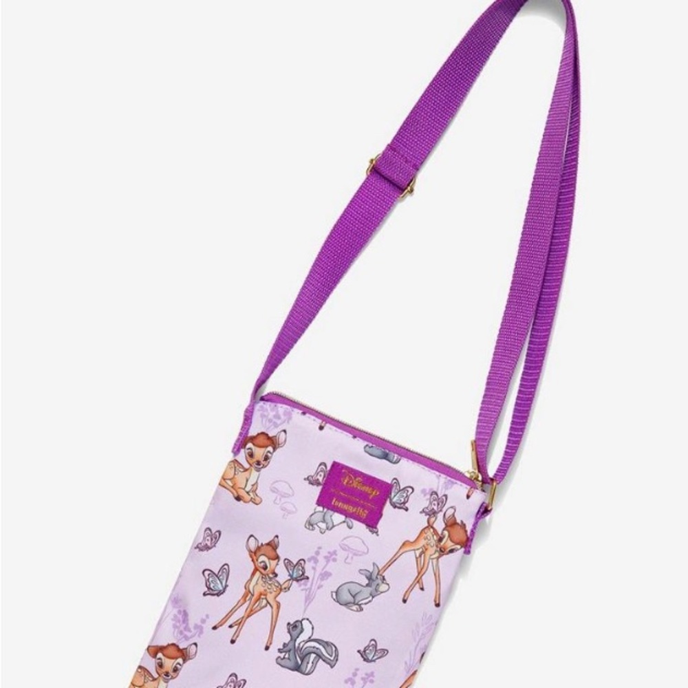 Loungefly Bambi Forest Friends Passport crossbody - Picture 3 of 5